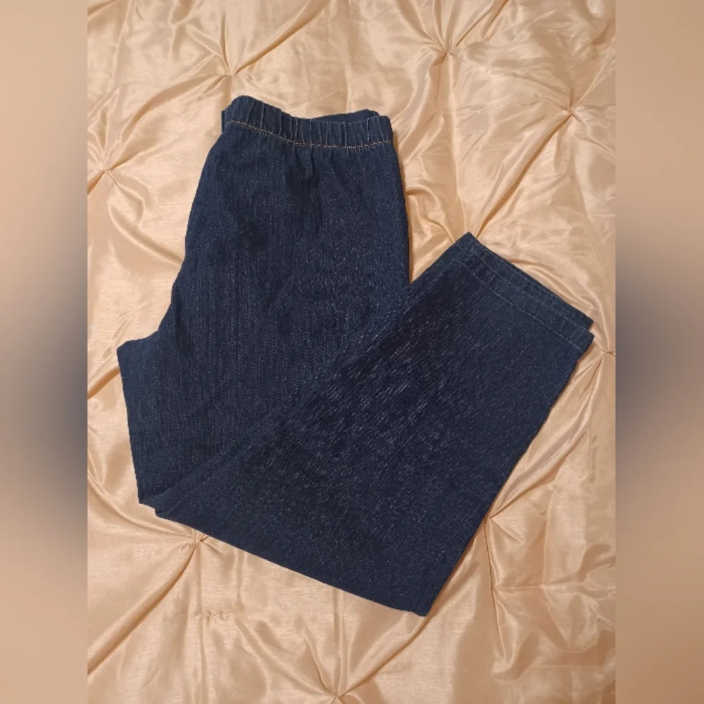 Dark Blue Denim Jeans (Pull On)Size XL - Picture 10 of 11